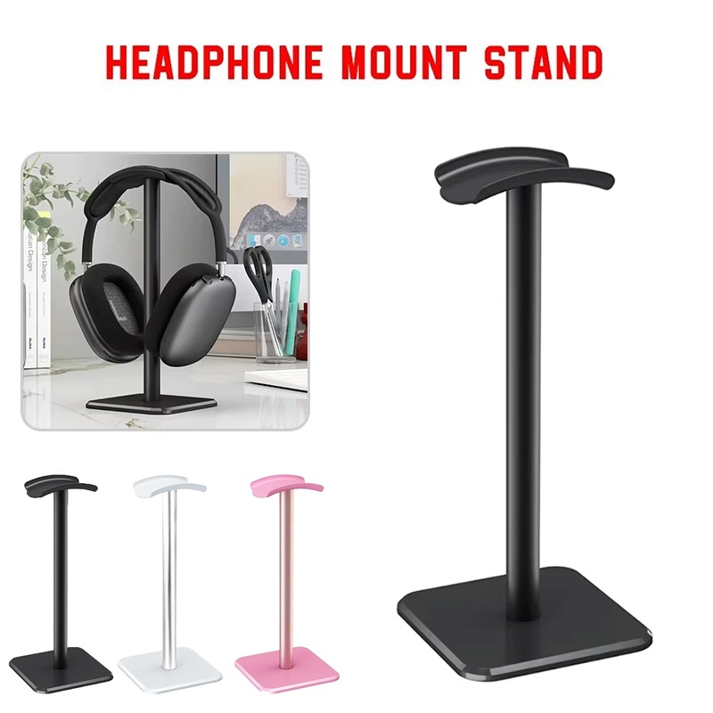 Desk Setup Accessories - Universal Multi-functional Headphone Stand Plastic Portable