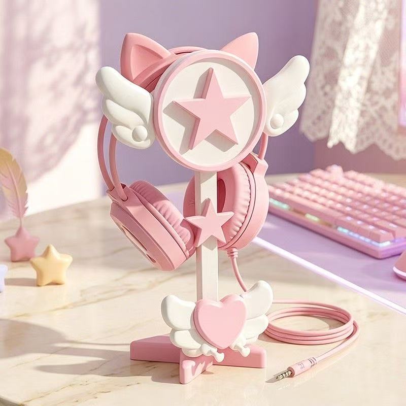 Desk Setup Accessories - Japanese-style Headphone Stand ESports Room Decoration