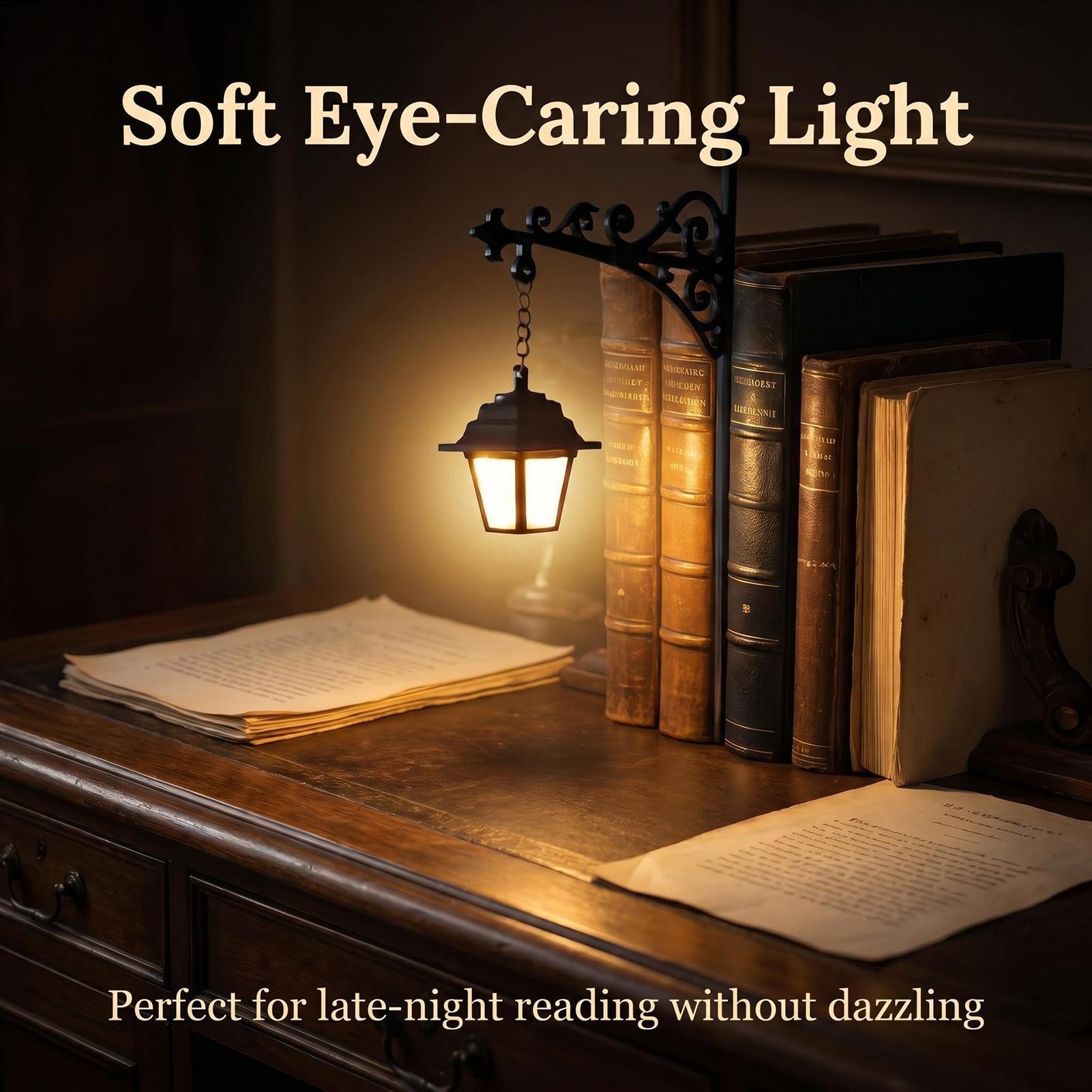 Bookshelf Library Lantern Deco - Desk Setup Vintage 评论和价格