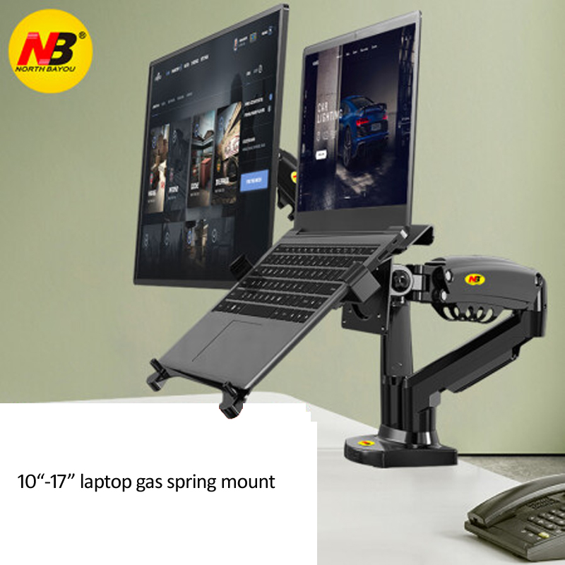 Desktop NB F160 + FP-2 Gas Spr - Dual Monitor Desk Setup 评论和价格
