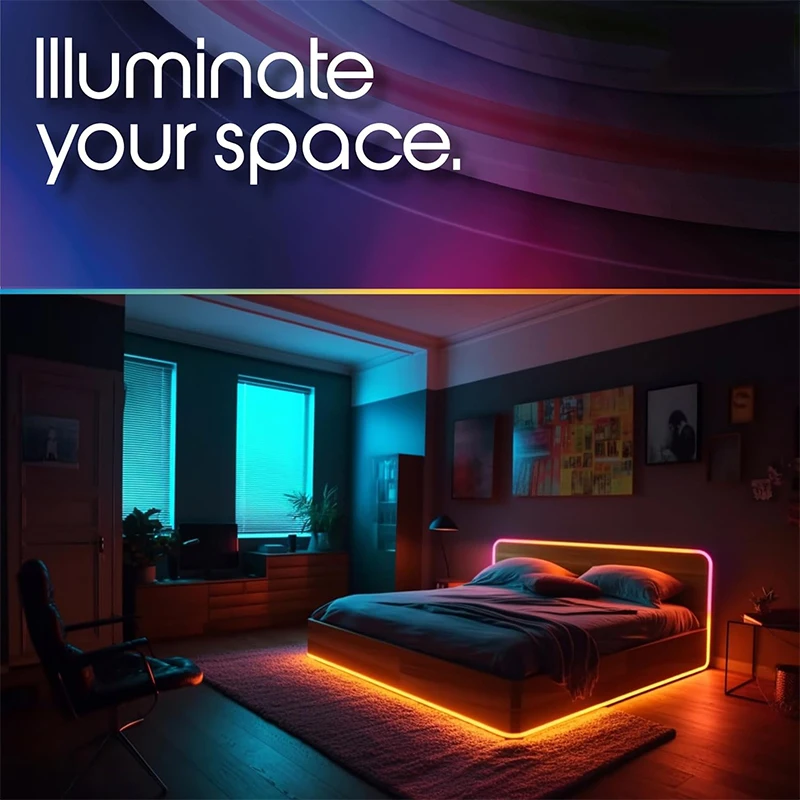 USB Powered RGB LED Strip Ligh - Ambient Light Bar Usb 评论和价格