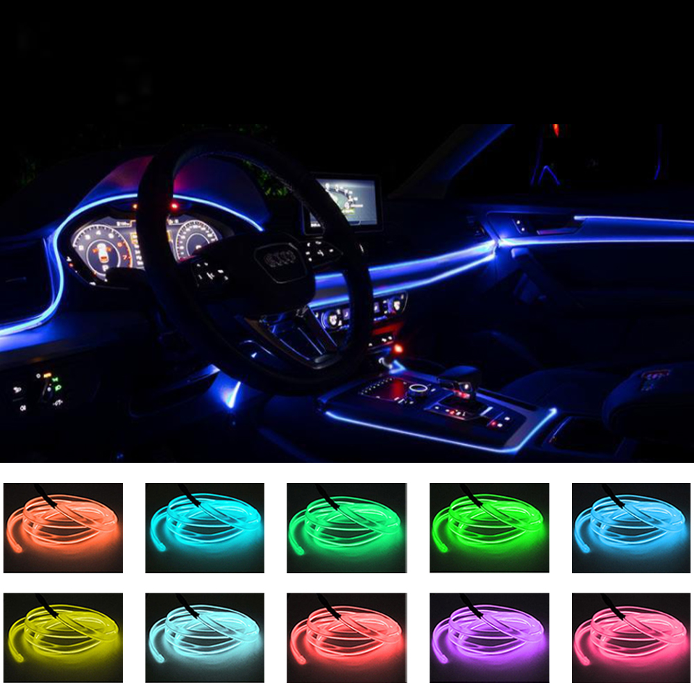 Decoration Accessories For Car - Ambient Light Bar Usb 评论和价格