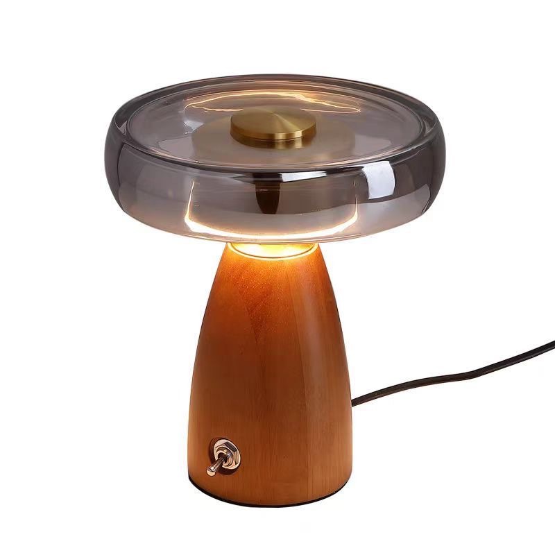 Vintage Wood Table Lamp Retro  - Desk Setup Vintage 评论和价格