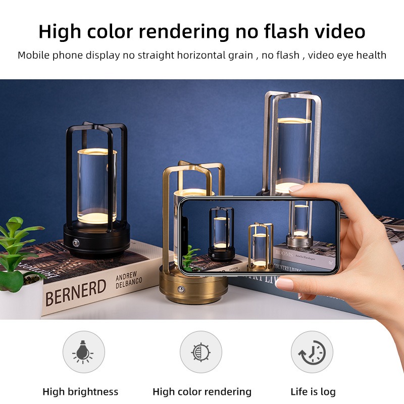 Vintage Touch Control LED Tabl - Ambient Light Bar Usb 评论和价格