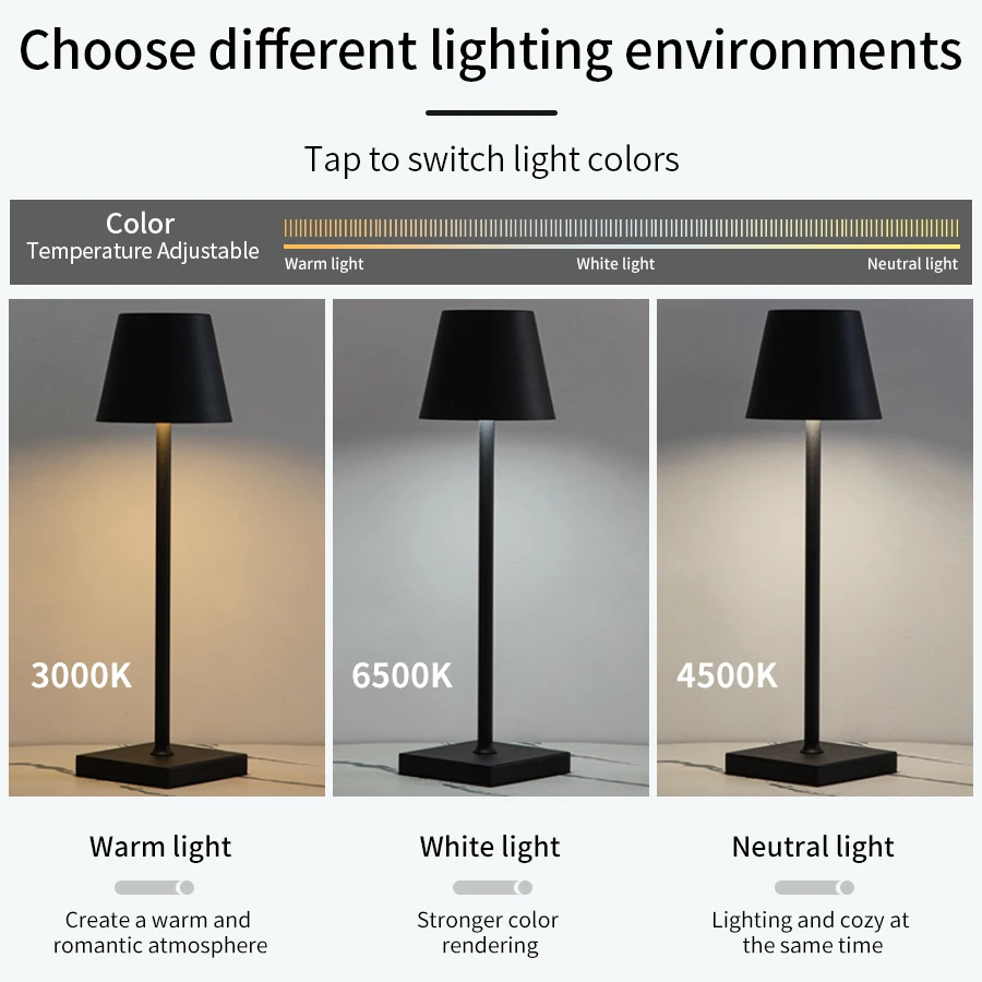 LED Desk Lamp Usb Rechargeable - Ambient Light Bar Usb 评论和价格