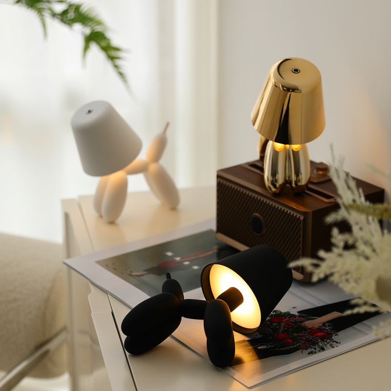 Puppy Table Lamp Robot Balloon - Ambient Light Bar Usb 评论和价格