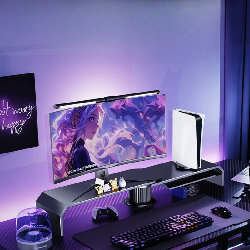 Gaming Dual Monitor Stand Offi - Desk Setup With Laptop And Monitor 评论和价格