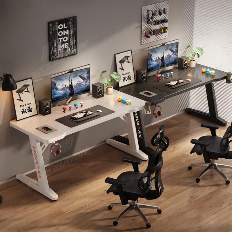 Gaming Console Computer Desks  - Desk Setup With Laptop And Monitor 评论和价格