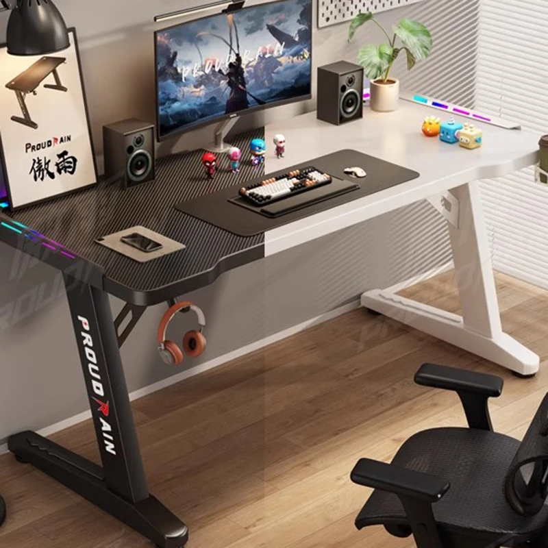 Gaming Console Computer Desks  - Desk Setup With Laptop And Monitor 评论和价格