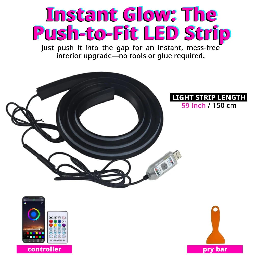 Car Windshield Ambient Light S - Ambient Light Bar Usb 评论和价格