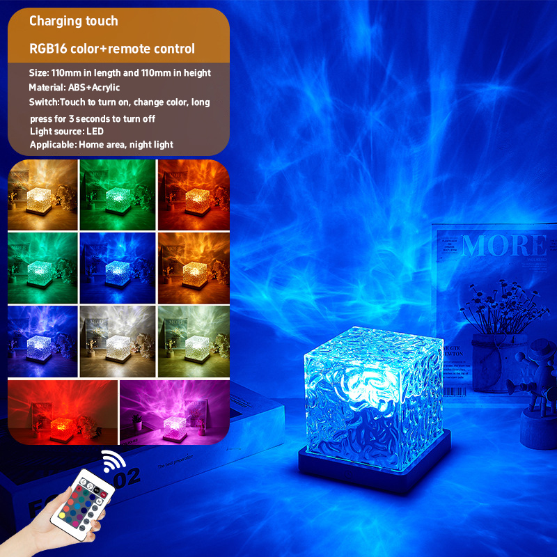 Dynamic Ocean Ripple Projectio - Ambient Light Bar Usb 评论和价格