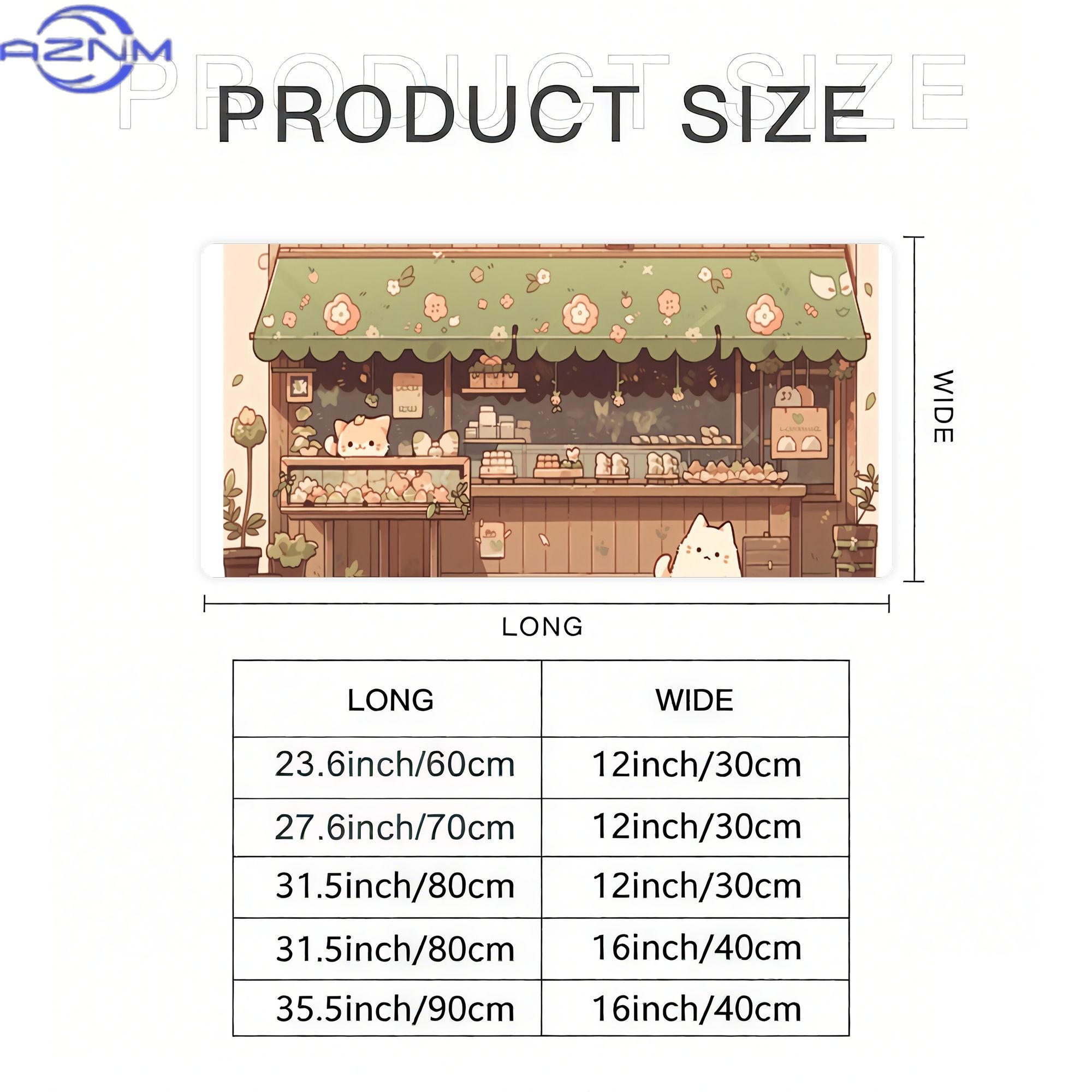 Cat Bakery Aesthetic Green Sho - Desk Setup Streaming 评论和价格
