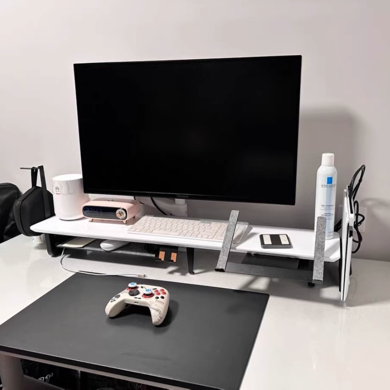 Modular Monitor Riser Stand Er - Desk Setup With Laptop And Monitor 评论和价格