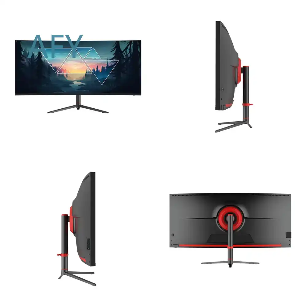 Flashworth 34 inch 4K curved g - Dual Monitor Desk Setup 评论和价格