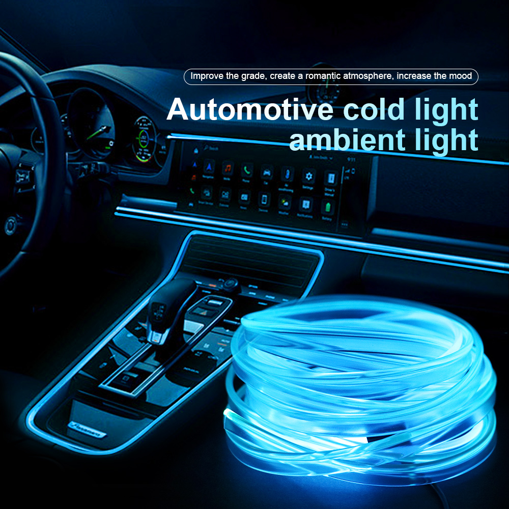 1/2/3/4/5M Car Interior Light  - Ambient Light Bar Usb 评论和价格
