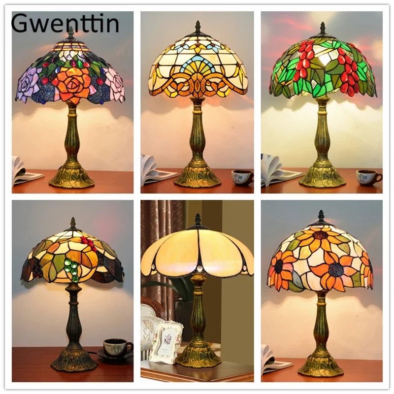 Vintage Tiffany Table Lamps Me - Desk Setup Vintage 评论和价格