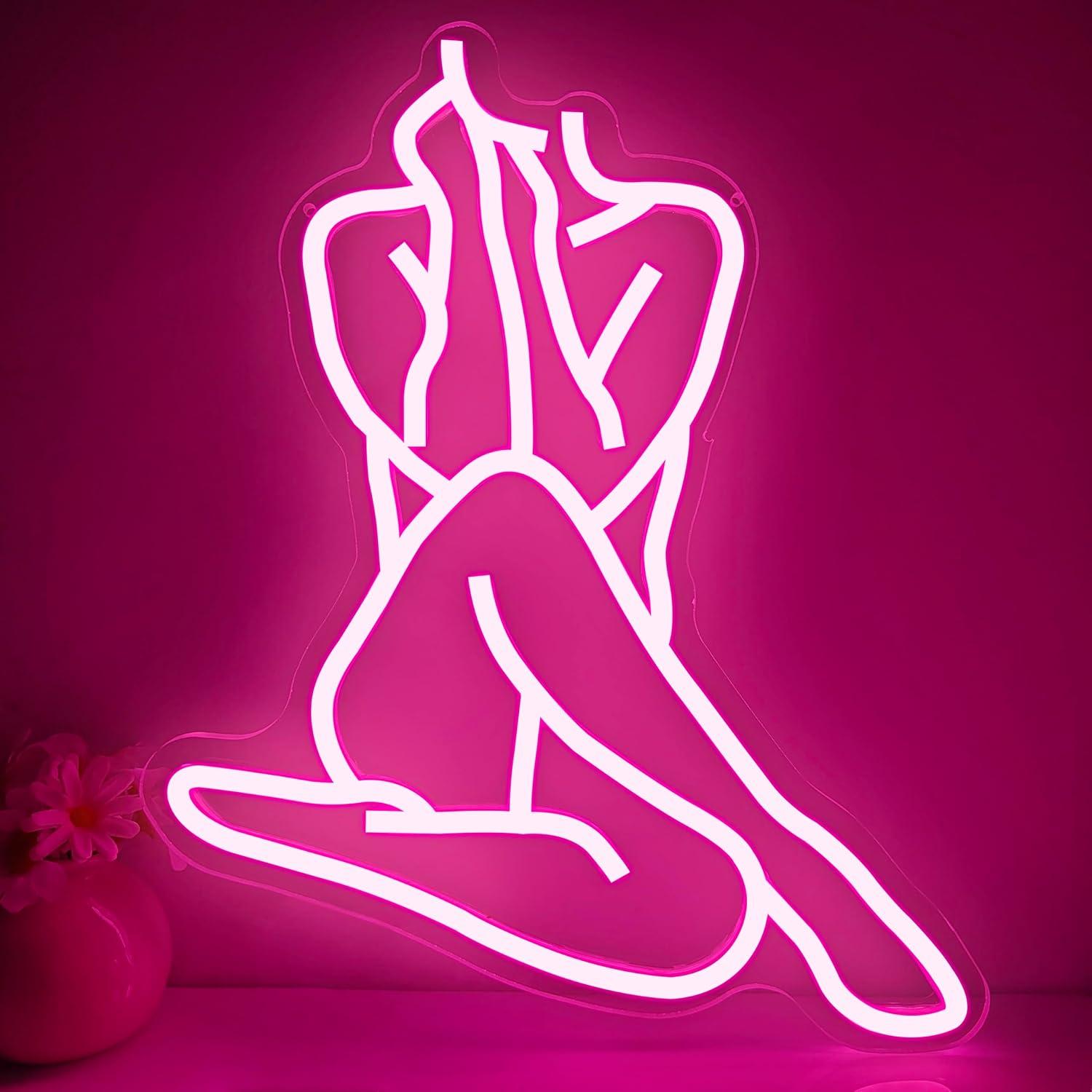 Lady Neon Sign USB Dimmable LE - Ambient Light Bar Usb 评论和价格