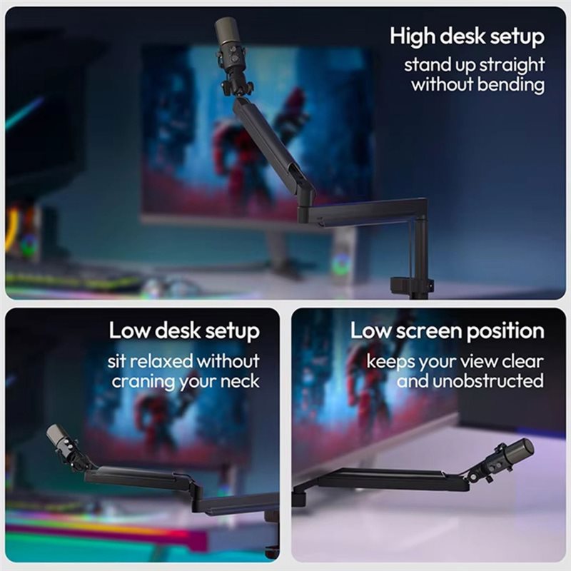A99E-ZJ05 Adjustable Microphon - Desk Setup Streaming 评论和价格