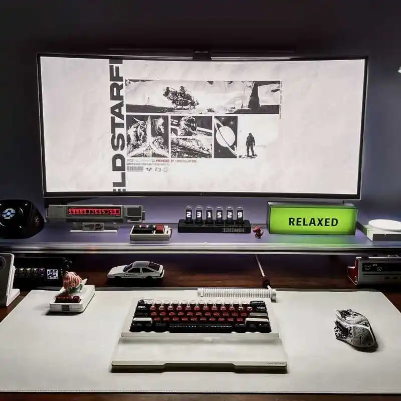 Aluminum Monitor Stand Acrylic - Desk Setup With Laptop And Monitor 评论和价格