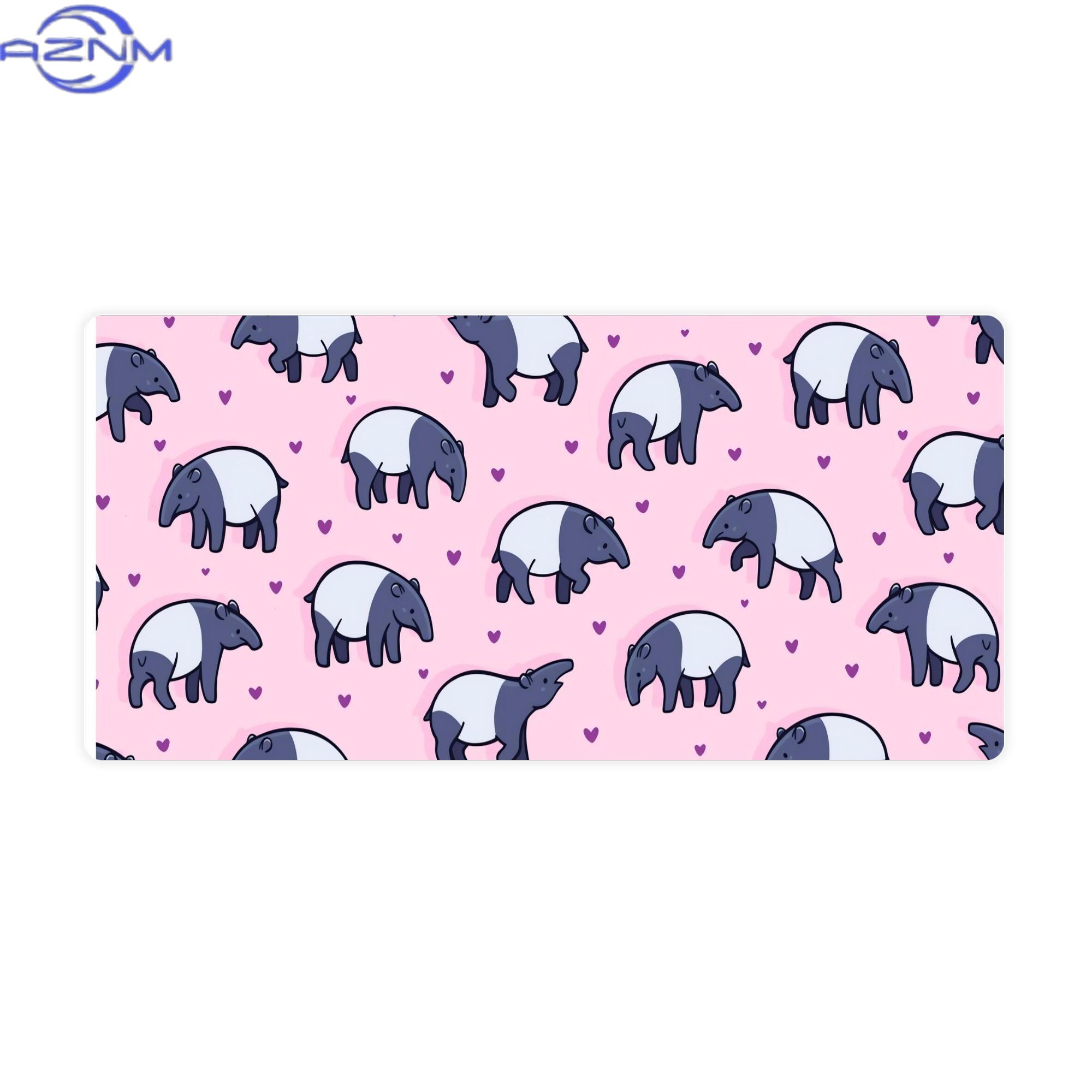 Tiny Tapirs Large Desk Mat for - Desk Setup Streaming 评论和价格
